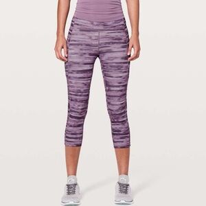 Lululemon Speed Up Crop 21" Shadowed Smoked Mullberry